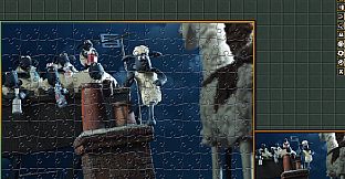 Pixel Puzzles Aardman Jigsaws: The Farmers Llamas