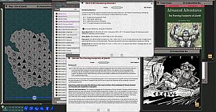 Fantasy Grounds - Advanced Adventures #5: The Flaming Footprints of Jilanth