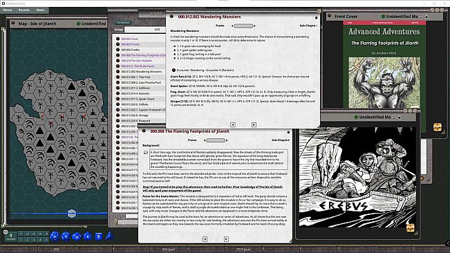 Fantasy Grounds - Advanced Adventures #5: The Flaming Footprints of Jilanth