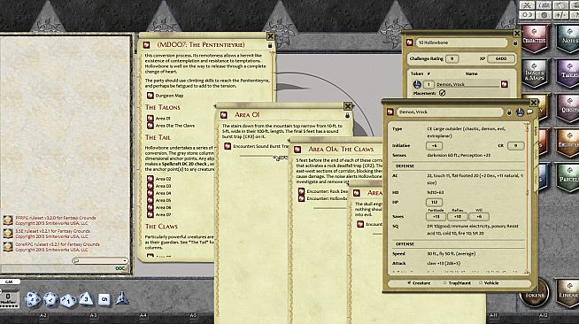 Fantasy Grounds - Mini-Dungeon #007: The Pententieyrie (PFRPG)