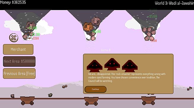 Sandfall: Rock Smash