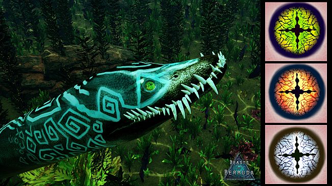 Beasts of Bermuda - Elasmosaurus Supporter Warpaint