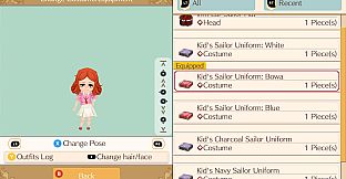 Summer Sailor Set - WorldNeverland - Daily Life in the Elnea Kingdom - Another Life Adventure