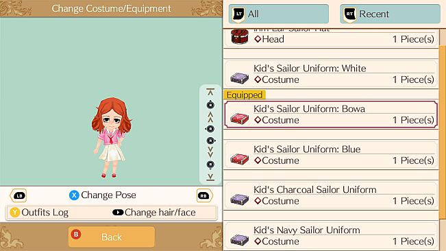 Summer Sailor Set - WorldNeverland - Daily Life in the Elnea Kingdom - Another Life Adventure