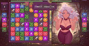 ELF STRIP DUEL: HENTAI MATCH 3