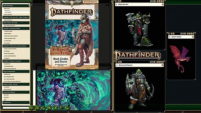 Fantasy Grounds - Pathfinder 2 RPG - Adventure Path #208: Hoof, Cinder, and Storm (Triumph of the Tusk 2 of 3)