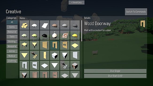 Wild Omission - Creative Mode
