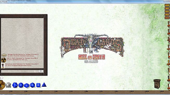 Fantasy Grounds - Deadlands Reloaded: Hell on Earth Reloaded