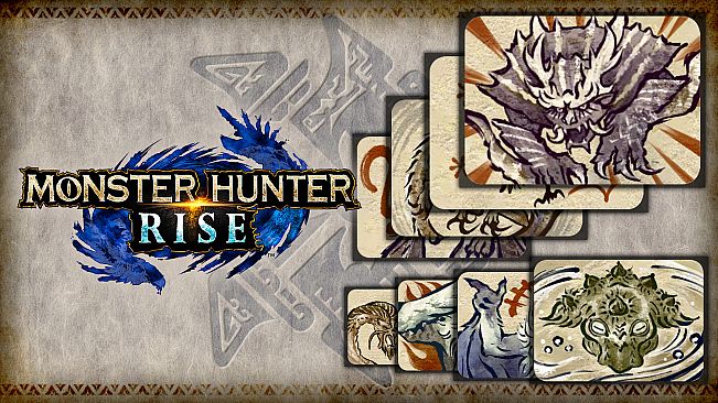 MONSTER HUNTER RISE - "Special Stickers 7" sticker set
