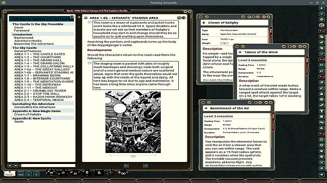 Fantasy Grounds - Fifth Edition Fantasy #10 The Castle in the Sky
