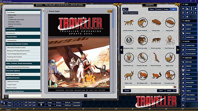 Fantasy Grounds - Traveller Companion Update 2024