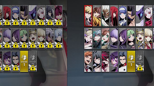 UNDER NIGHT IN-BIRTH II Sys:Celes DLC - 25 Announcer Characters
