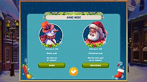 Solitaire Christmas. Match 2 Cards