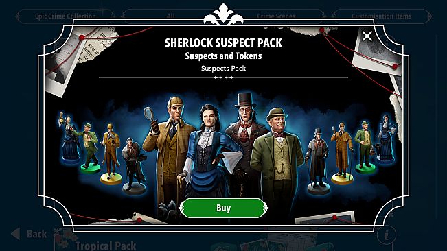 Clue/Cluedo: Sherlock Suspect Pack