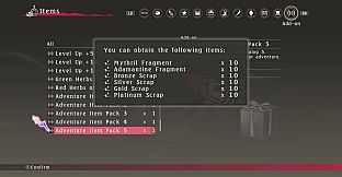 Tales of Berseria - Adventure Item Pack 5