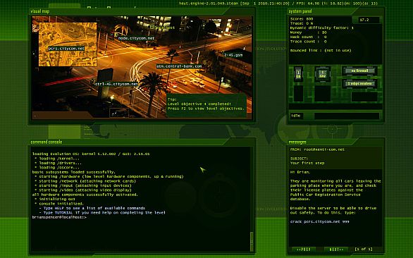 Hacker Evolution Source Code