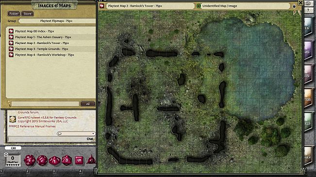 Fantasy Grounds - Pathfinder Playtest Map Pack (PFRPG)