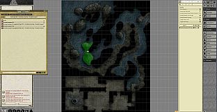 Fantasy Grounds - Pathfinder RPG - Pathfinder Flip-Mat - Flooded Dungeon