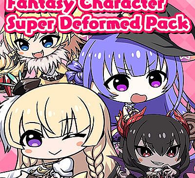 RPG Maker MV - Fantasy Character Super Deformed Pack