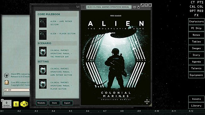 Fantasy Grounds - Colonial Marines Operations Manual