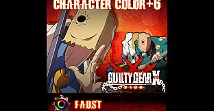 GGXrd Extra Color Palettes - FAUST