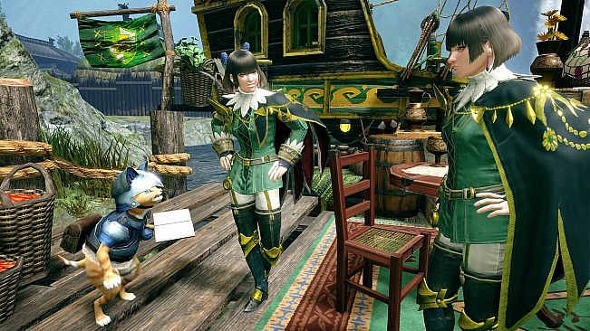 Monster Hunter Rise - "Rondine" Hunter layered armor set