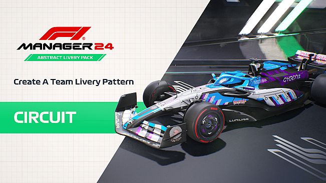 F1 Manager 2024: Abstract Livery Pack 