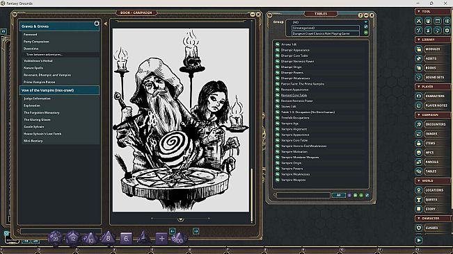 Fantasy Grounds - BIG SWORD: Graves & Groves