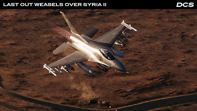 DCS: F-16C Last Out Weasels over Syria II Campaign by Ground Pounder Simulations