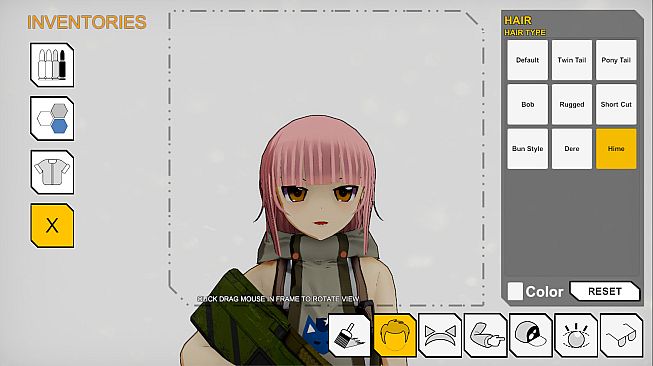 Banzai Escape 2 Subterranean - Hime Hairstyle