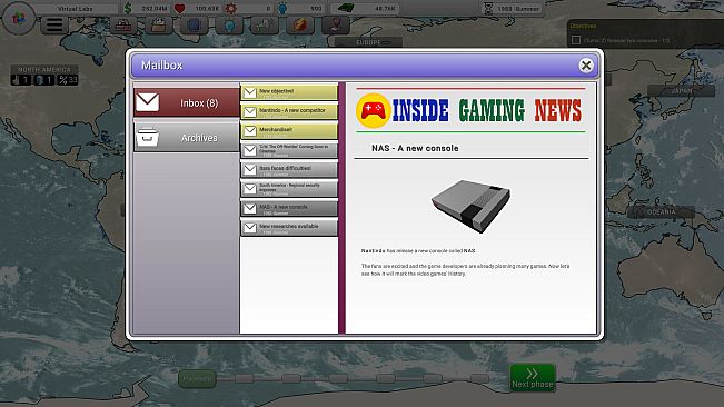 Console War Giant : A Turn-Based Tycoon