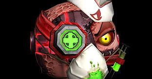 Madballs Scorched Evolution Skin Rollup