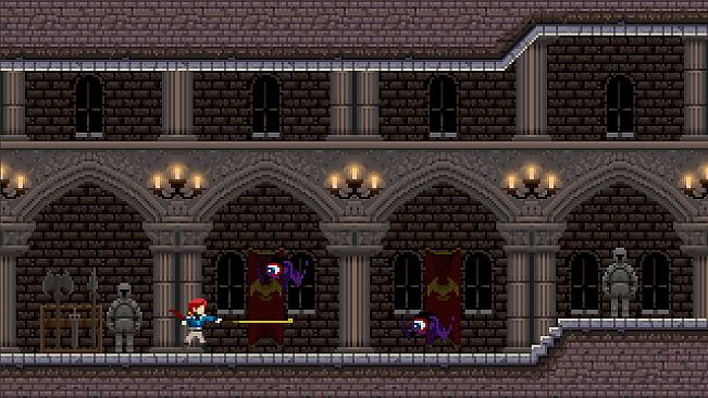 Pixel Game Maker MV - The Demon's Dark Castle: Explorative-Platformer Resource Pack