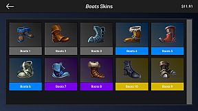 Case Simulator Weapons and Armors