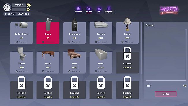 Motel Business Simulator