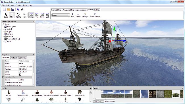 CopperCube 5 Game Engine