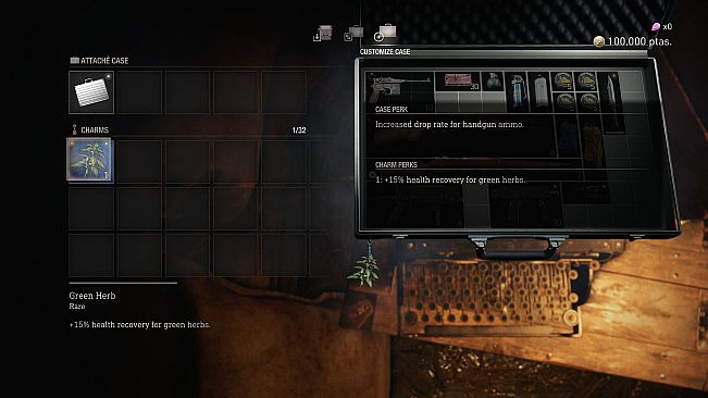 Resident Evil 4 Charm: 'Green Herb'