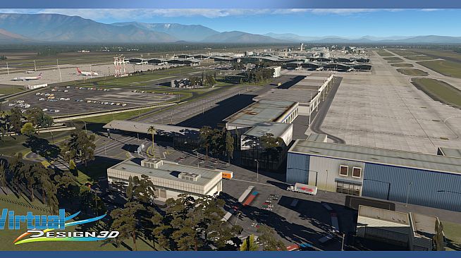 X-Plane 11 - Add-on: Aerosoft - SCEL Intl. Airport & Santiago City 2020