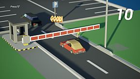 我，停车场的杆？ Me, the parking lot pole?