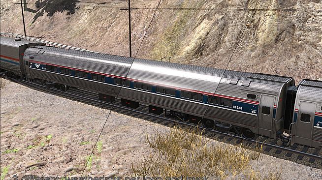 Trainz 2019 DLC - Pro Train: Amfleet Phase VI