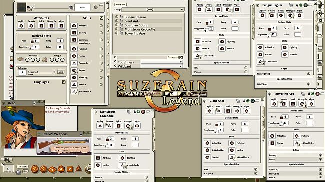 Fantasy Grounds - Untamed Empires JumpStart