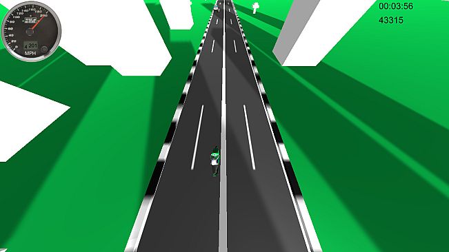 Motorbike Traffic Splash