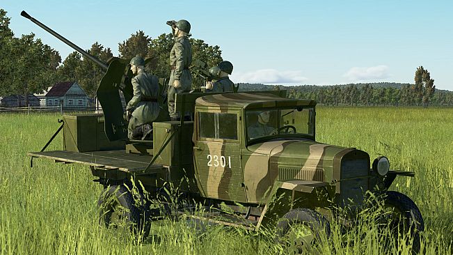 IL-2 Sturmovik: GAZ-MM 72-K Anti-Aircraft Gun