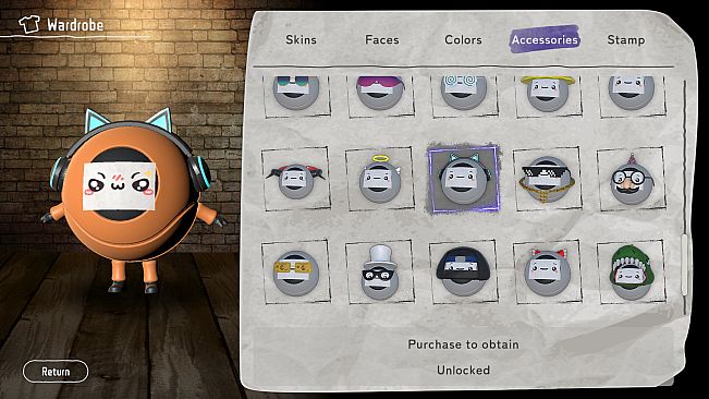 PICK A BOO Skin "Headphones with Ears"