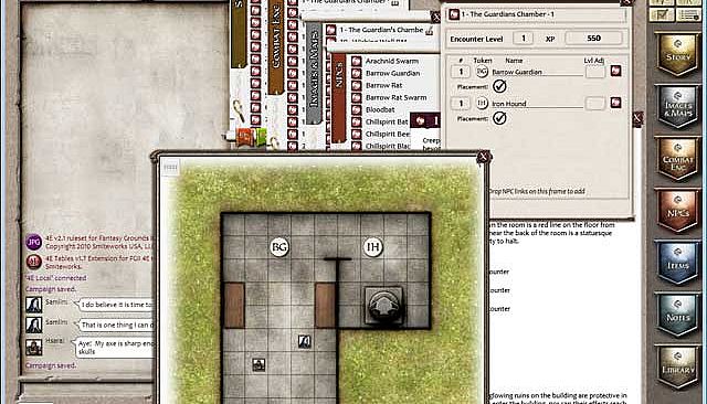 Fantasy Grounds - 4E: Lands of Darkness #1: The Barrow Grounds