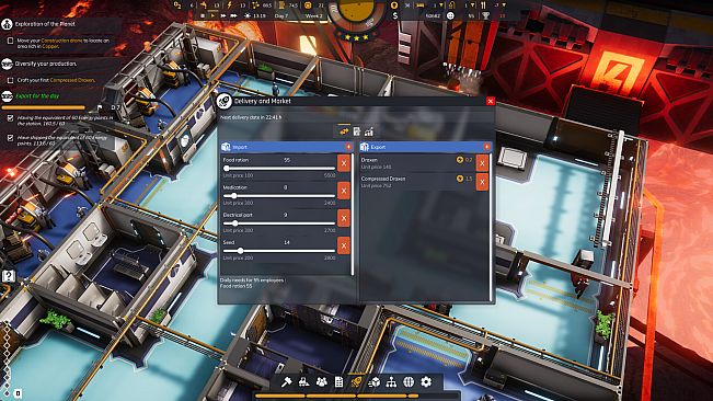 Space Drilling Station