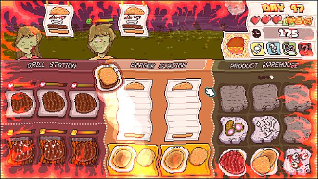 Make Burgers: GRILL UP