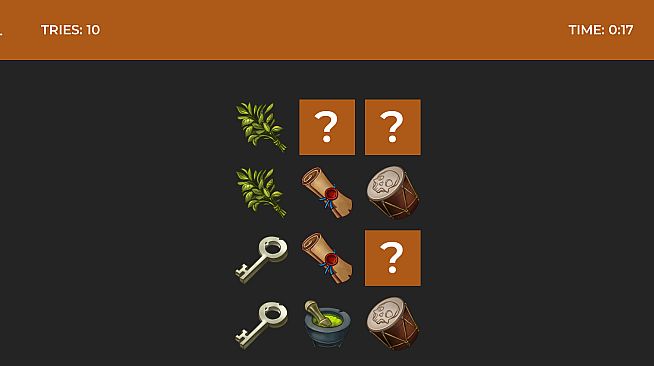 Classic Memory Game - Magic