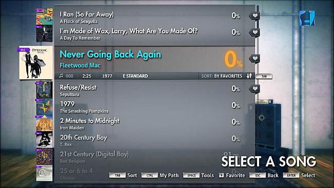 Rocksmith 2014 – Fleetwood Mac - “Never Going Back Again”
