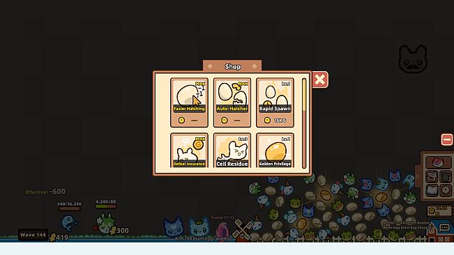 Meowgic Egg Idle